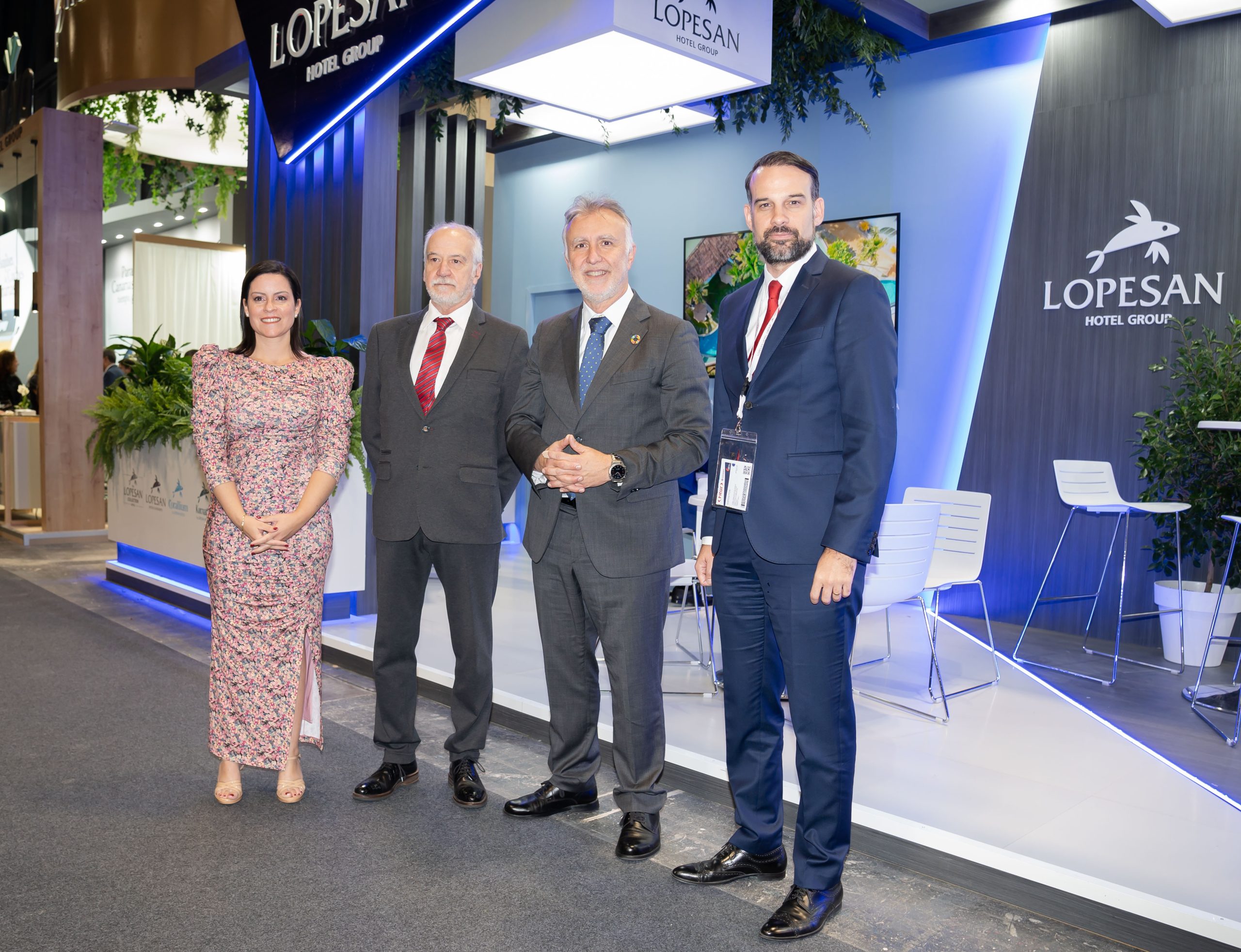 Lopesan Hotel Group, refuerza su apuesta por el desarrollo sostenible en Fitur y asume el resto de conseguir cero emisiones en los próximos tres años